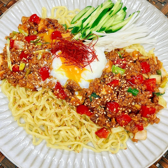簡単!電子レンジで本格★ジャージャー麺